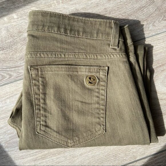 Michael Kors Olive Green Skinny Jeans - Picture 14 of 14